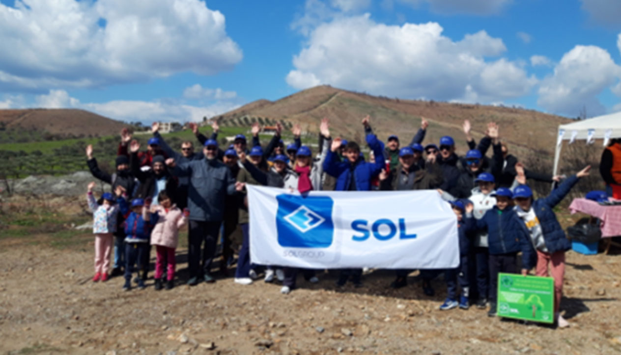 SOL Group Hellas: One two three… let’s plant a tree!