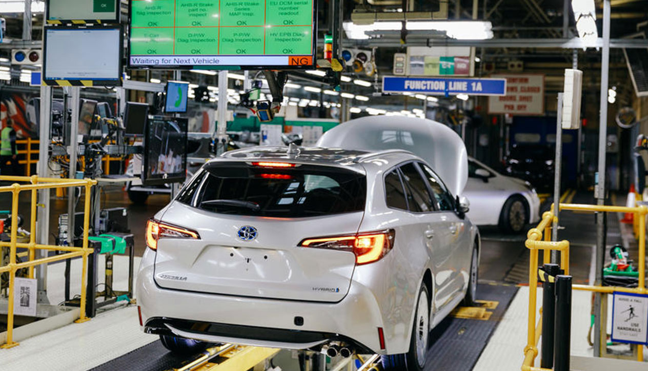 Toyota: Προειδοποιεί για παύση της παραγωγής αυτοκινήτων της  στη Βρετανία